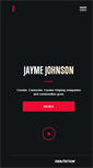 Mobile Screenshot of jaymejohnson.com